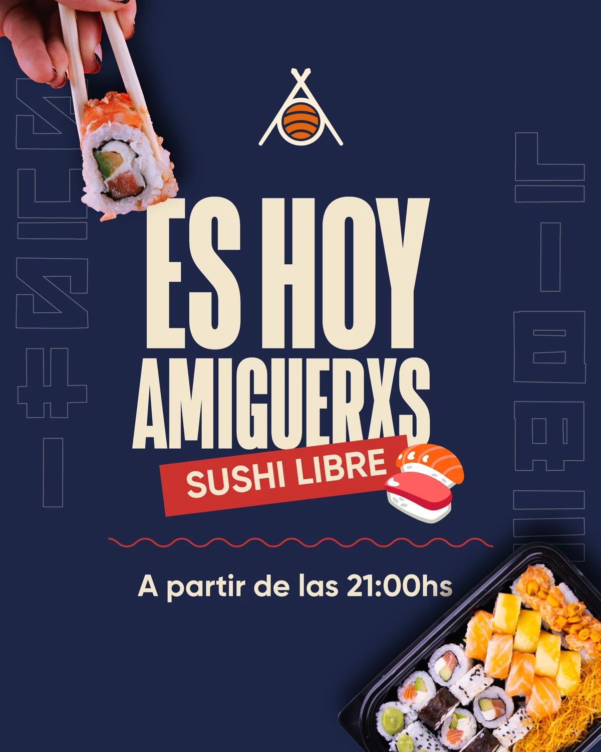 Sushi Santo · Feed · pieza 2