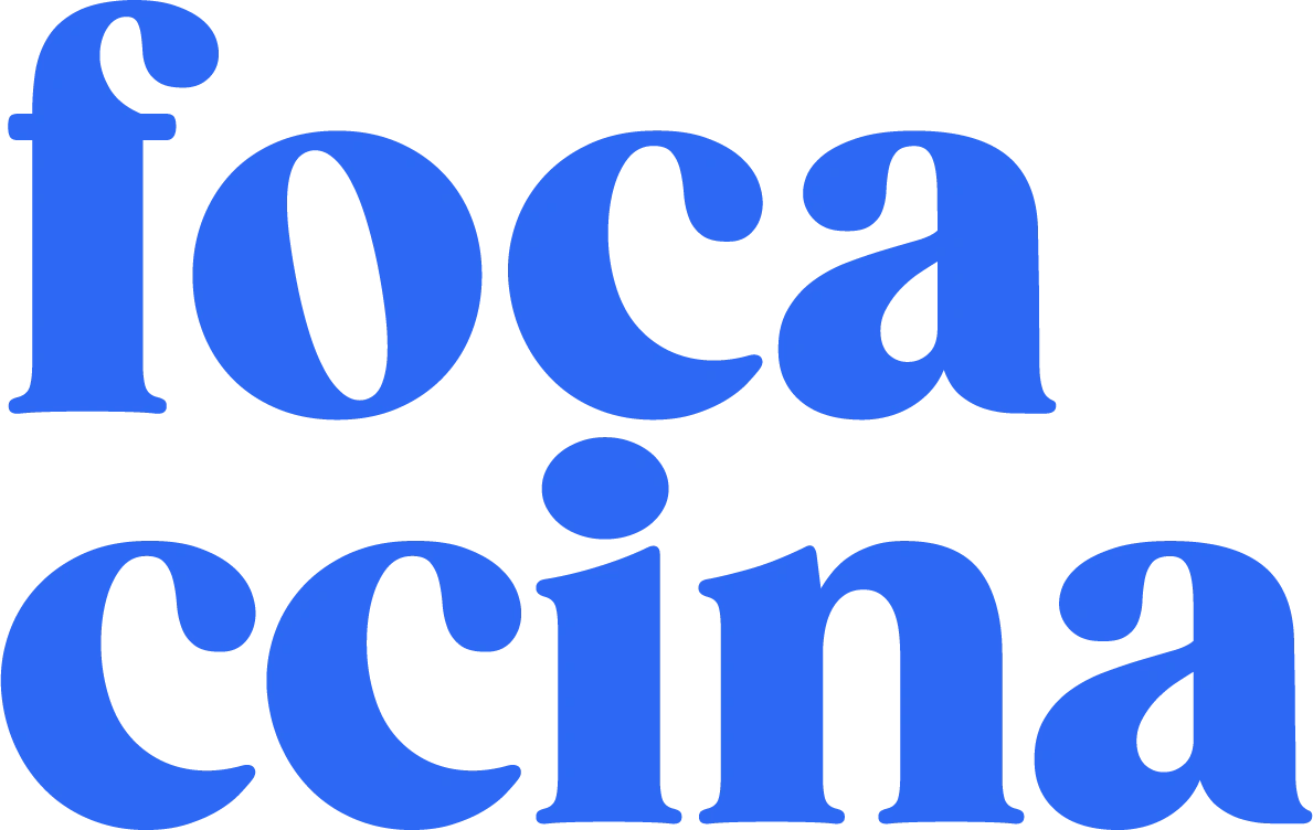 Versión apilada azul del logo